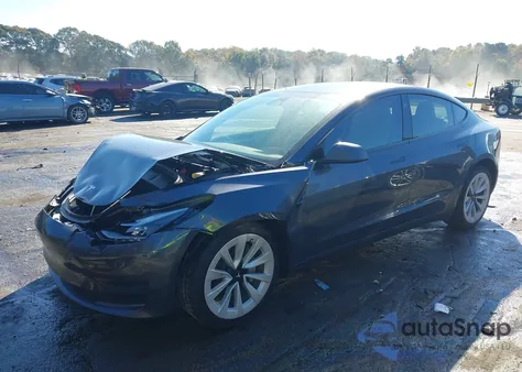 2023 Tesla Model 3 Rear-Wheel Drive from USA, damaged, VIN 5YJ3E1EA5PF649486